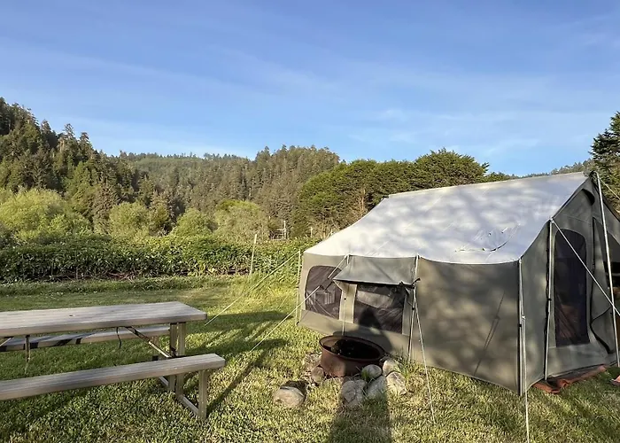 Glamping Tent On The River